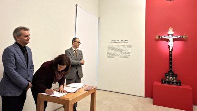 Photo of Crucifixo com Calvário do século XVII doado ao Museu Nacional Grão Vasco já exposto