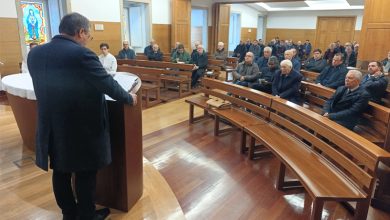 Photo of Clero reuniu-se em recoleção na manhã desta Quarta-feira de Cinzas
