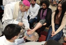 Photo of Missa da Ceia do Senhor teve como momento expressivo o rito do Lava-Pés