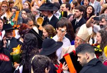Photo of Estudantes finalistas receberam a bênção das pastas no Pavilhão Multiusos