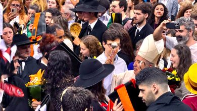 Photo of Estudantes finalistas receberam a bênção das pastas no Pavilhão Multiusos