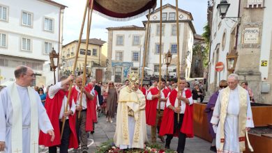 Photo of Procissão do Corpo de Deus em Viseu sai da Igreja de Coração de Jesus